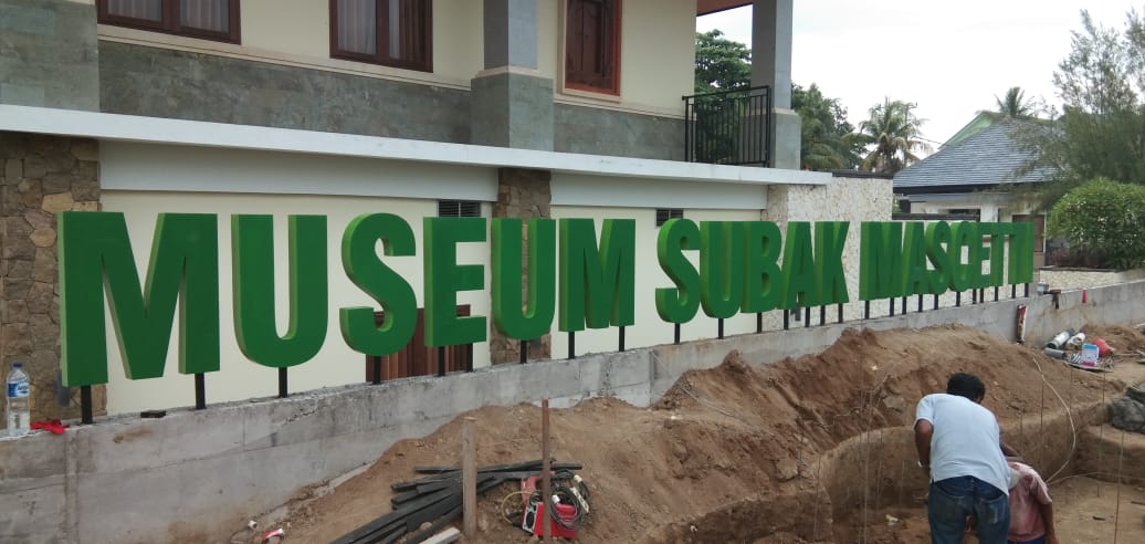 Letter Timbul Museum Subak